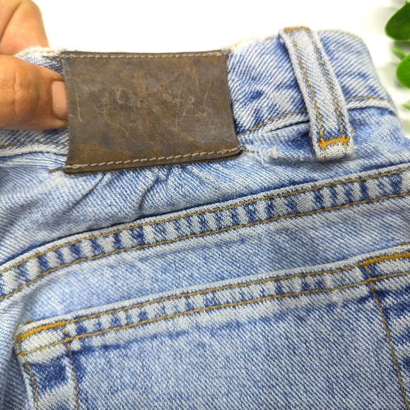 Vintage Calvin Klein High Waist Tapered Mom Jeans - Picture 7 of 10
